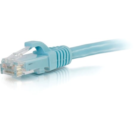 C2G 10FT/3M CAT6A SNAGLESS UTP CABLE-AQUA 766